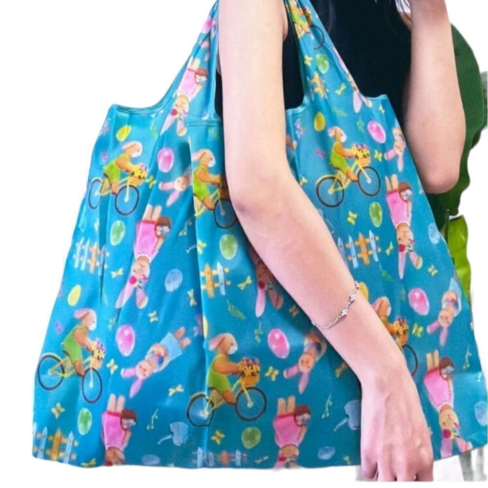 Colorful Cartoon Rabbit Tote - Picture 5 of 5